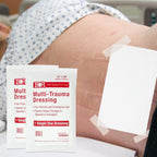 Ever Ready First Aid Multi-Trauma Sterile Non-Woven Dressing 12” x 30” - 10 Count