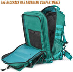 Military Tactical Backpack 45L Large Tactical Backpack for Men, Hiking Rucksack With Bottle Holder