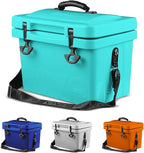 Viva 14QT On-The-Go Personal Portable Hard Cooler Ice Chest | Everyday, Beach, Sports, Camping, Picnics, Lunch Box, Groceries/Market