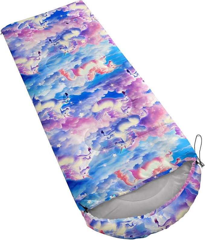 Sleeping Bags for Adults Kids,Backpacking Camping Sleeping Bag for Girls Boys Lightweight Waterproof Cold/Warm Weather Sleeping Bag for All Season