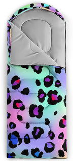 Axolotl Unicorn Sleeping Bag for Kids Boys Girls–Lightweight Warm Cold Weather Sleeping Bags,Waterproof Portable Sleeping Bag with Compression Sack for Camping Backpacking Outdoor Indoor