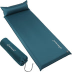 Clostnature Self Inflating Sleeping Pad for Camping - 1.5/2/3 inch Camping Pad, Lightweight Inflatable Camping Mattress Pad, Insulated Foam Sleeping Mat for Backpacking, Tent, Hammock