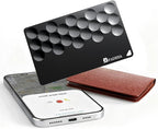 2026 Smart Card Air Tracking Tag | Bluetooth Wallet GPS Tracker | Thin Eco-Friendly Alternative Work with Apple Find my | 6-10 Years Battery | Apple MFi Certified Keys Find Item Locator for Keys, Bags