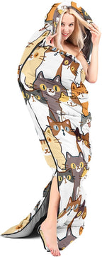 Sleeping Bags for Adults and Kids Backpacking Camping Sleeping Bags for Girls and Boys Lightweight Waterproof Cold/Warm Sleeping Bag for Season Camping Essentials Outdoor Travel with Compression Bags