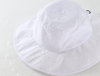 Home Prefer UPF50+ Mens Sun Hat Wide Brim Fishing Hat for Men UV Protection Womens Beach Bucket Hat for Golf Hiking Gardening