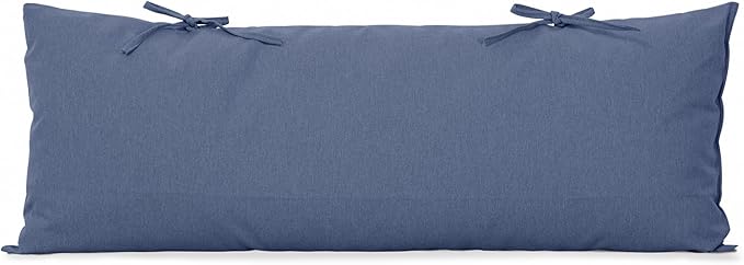 SUNCREAT Detachable Extra Large Outdoor Hammock Pillow with Ties, Navy