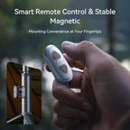 Camping Light Telescopic Collapsible 800 Lumens IP65 Waterproof Smart Remote Magnetic Base USB Rechargeable Battery Adjustable Height for Outdoor Adventure Hiking Emergency Lighting