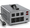 6000W Voltage Converter Transformer Step Up/Down 110V/120V to 220V/240V, Auto Voltage Recognition, Heavy Duty Power Converter with 6 Outlets, LCD Display & Circuit Breaker for Home, International Use
