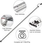 SAN LIKE Tent Poles for Tarp, 90 in Tarp Poles Set of 4, Tent Poles Replacement, Telescoping Pole, Canopy Poles, Camping Poles for Rooftop Tents, Trekking Pole Tent for Rain Fly, Camper, Awning