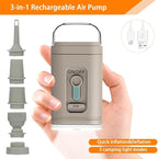 Self Inflating Sleeping Pad, 4" Extra Thick Memory Foam Camping Pad, 60S Fast Air Self-Inflating Camping Mattress Pads, 4 Season Sleeping Mat for Camping Rooftop Tent Car Truck Van