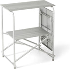 Camping Roll Top Kitchen Made from Weather-Resistant Aluminum (by Caddis Sports)