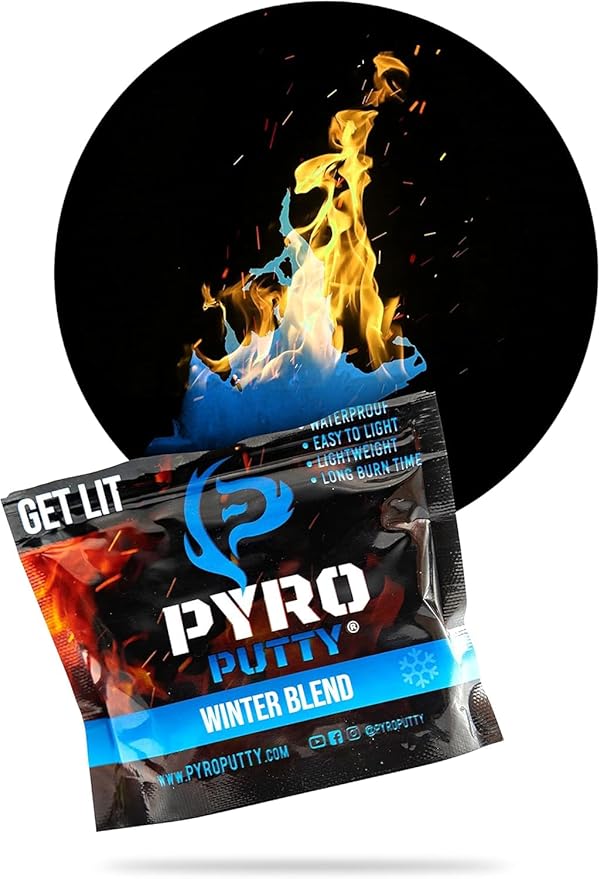 Phone Skope Pyro Putty: Waterproof Survival Fire Starter for Emergency Preparedness, Fire Starters for Campfires - Survival Gear and Supplies