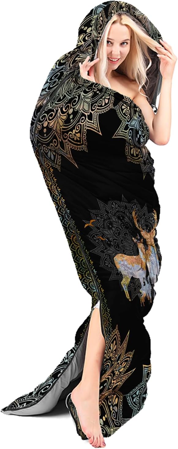 CVHOUSE Camping Sleeping Bags,3 Season Warm & Cool Weather,Lightweight,Waterproof Sleeping Bags for Adults & Kids,Traveling,and Outdoors,Camping Gear Equipment