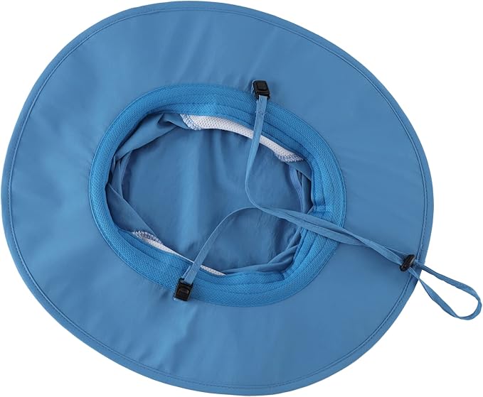 Home Prefer UPF50+ Mens Sun Hat Wide Brim Fishing Hat for Men UV Protection Womens Beach Bucket Hat for Golf Hiking Gardening