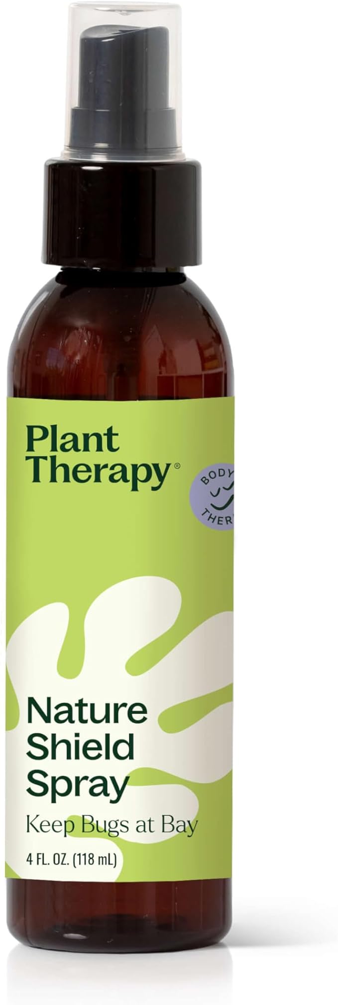 Plant Therapy Nature Shield Spray 4 oz, DEET-Free Outdoor Essential, with Skin-Soothing Aloe & Hydrosols, Refreshing Citronella, Lemongrass & Geranium