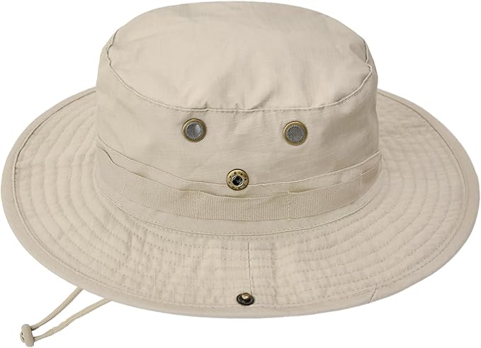 Sun Hats for Men Women Bucket Hat UPF 50+ Boonie Hat Foldable UV Protection Hiking Beach Fishing Summer Safari
