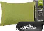 Camping Memory Foam Pillow Travel Pillow Compressible Medium Firm, Soft Comfortable and Breathable, Ideal Backpacking Hiking and Airplane