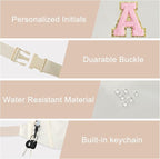 MAXTOP Large Crossbody Fanny Pack with 4-Zipper Pockets,Gifts for Enjoy Sports Festival Workout Traveling Running Casual Hands-Free Wallets Waist Pack Phone Bag Carrying All Phones