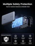 UGREEN Power Bank 25,000mAh 145W Laptop Portable Charger, Nexode 3-Port USB C PD Battery Pack, for MacBook Pro/Air, Dell XPS, iPhone 17/16/15/14, Galaxy S24, Steam Deck, iPad, and More