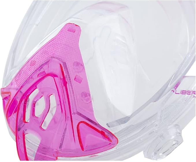 SEAC Libera, Full Face Snorkeling Mask, Hypoallergenic Silicone, Quick Release, EN136:2000 Certified, 4 Sizes
