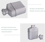 Boundless Voyage 1100ml Titanium Military Canteen Lightweight Camping Water Bottle with Storage Bag, BPA-Free Outdoor Hydration for Hiking, Backpacking & Survival Gear Ti2047C