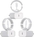 10Foot Fast iPhone Charging Cable,3-Pack Super Fast i Phone Charger USB C Charging Block Wall Charger PD Adapter with 10FT Type C to Lightning Cable Cord for iPhone 14/13/12/11ProMax/XS Max/XS/XR/8/SE
