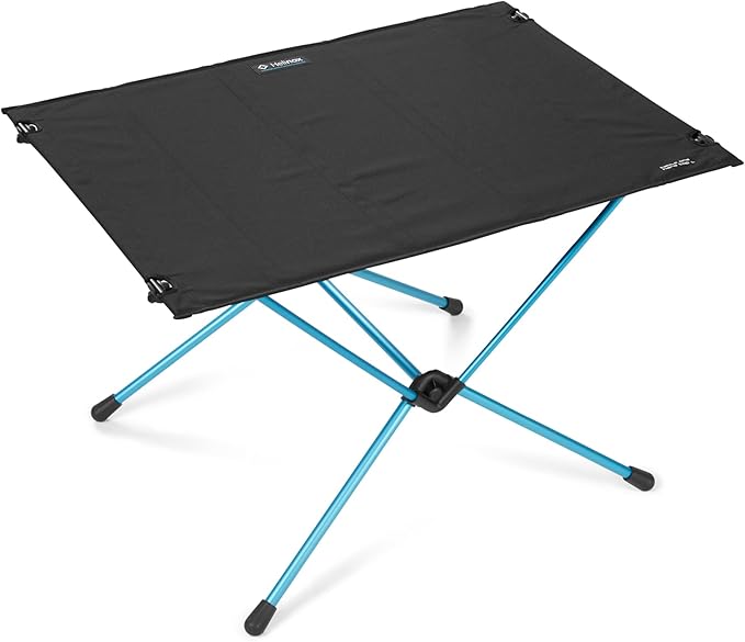 Helinox Table One Hard Top Lightweight, Collapsible, Portable, Outdoor Camping Table, Large - 29.5 x 22.5 Inches, Black
