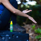 Badger Bug Spray Travel Size, Family Friendly All Natural Mosquito Repellent w/Organic Essential Oils, Smells Great, 3 Hours Effective, Deet-Free, Vegan, Travel Insect Repellent, 2.7 fl oz