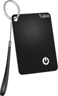 Smart Air Tracker Tag [Apple MFi Certified]- Compatible with Apple Find My (iOS only), Bluetooth Tracker Smart Card Wallet Finder with Wireless Charging, 0.11in Slim, Item Locator for Luggage Tags.