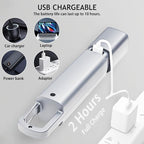 Rechargeable LED Flashlights High Lumens, 20,000 Lumens Super Bright Flashlight with USB Cable and Hook, 3 Modes, Waterproof Flash Light Handheld Powerful Flashlight for Home Camping ﻿- 2 Pack