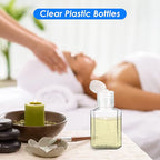 Saiveina 30 Pcs 1 oz Travel Bottles, Empty Hand Sanitizer Bottles, Portable, Refillable Containers for Business Trip