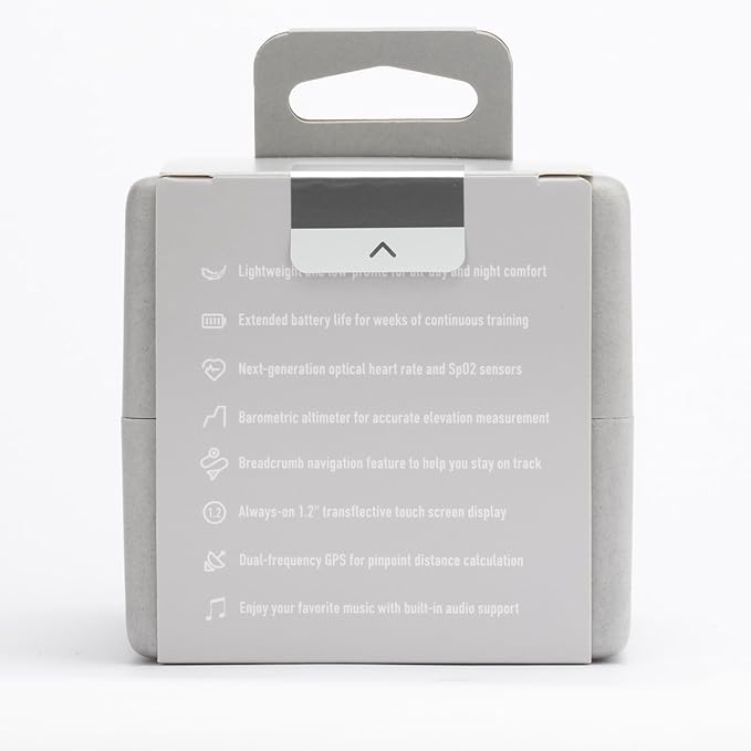 COROS PACE 3 GPS Sport Watch –Lightweight, Comfortable Running Watch, 17-Day Battery Life, Accurate GPS, Heart Rate Monitor, Navigation, Sleep Tracking, Training Plan, Run, Bike, and Ski- Black Nylon