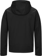 33,000ft Men's Softshell Jacket with Hood Waterproof Windbreaker Lightweight Rain Shell Jacket for Outdoor Hiking Travel