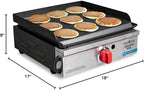 Camp Chef Versatop Portable Flat Top Grill 250 and Griddle (FTG250) - Compatible 14" Accessories