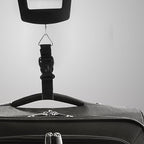 Operitacx Portable Electronic Travel Luggage Scale with Large Handle and Webbing Hook, Digital Handheld Suitcase Weight Scale with LCD Screen for Suitcases and Bags