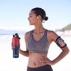 32oz Water Bottle Insulated with Straw,Leak Proof Water Bottles，Mens Water Bottle Stainless Steel for Gym,Hiking,Travel，Sport,1 Liter,Bpa free