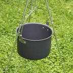 MyLifeUNIT Camping Pot Cookware, Portable Cooking Pot for Outdoor Camping Hiking, 5-Quart