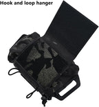 SABADO Rapid/Quick Deploy First Aid Kit Pack Tactical IFAK Pouch Two-Piece System Med Roll Carrier Hypalon Handle Outdoor Sport Hunting Bag