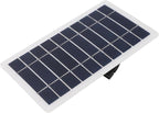 5W Solar Panel Charger, Solar Panels Professional Monocrystalline High Efficiency USB Solar Cell Maintainer for Laptops, Radios and Cell Phones with Solar Generator