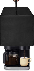 Cold Brew Coffee Maker Cover Drip Coffee Maker Lid Waterproof Antistatic Nylon Case for K-Duo Gen2/K-Cup Gen1 Hot & Iced Single Serve & Carafe Coffee Make 72oz (Black)
