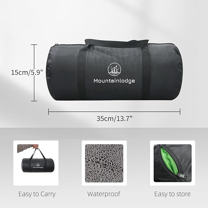 Outdoor Durable Green Camping Blanket for Adult&Kids,Portable Packable Waterproof Blanket for Travel,Backpacking and Take a Short Rest.