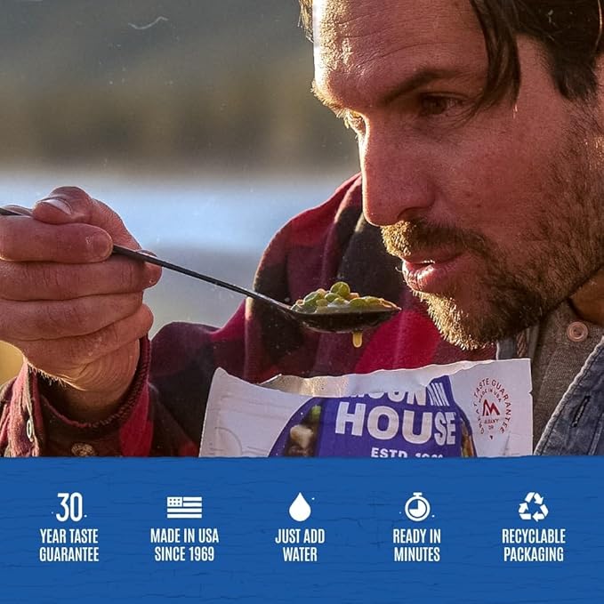 Mountain House GlutenFree Chicken & Mashed Potatoes FreezeDried Food for Camping, 12 Servings, 30Year ShelfLife