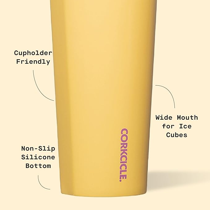 Corkcicle Classic Sport Canteen Insulated Water Bottle - Keeps Beverages Cold 25 Hours - Triple Insulated - Summer Drinkware Gift - Keeps Drinks Ice Cold - Leak-Proof Cap - 20 oz - Toucan Jams