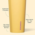 Corkcicle Classic Sport Canteen Insulated Water Bottle - Keeps Beverages Cold 25 Hours - Triple Insulated - Summer Drinkware Gift - Keeps Drinks Ice Cold - Leak-Proof Cap - 20 oz - Toucan Jams