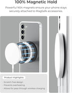 iOttie Universal MagSafe Ring Adapter for Android (2 Pack). Magnetic Adapter Ring Compatible with MagSafe Accessories & Wireless Chargers, Adhesive Magnetic Conversion Kit for Apple iOS & Android