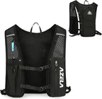 Azarxis Running Water Bottles Flask BPA Free Leakproof Hydration Vest Packs Waist Belt Replacement for Triathlon Marathon Hiking Cycling Climbing Runner