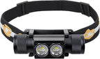 sofirn Headlamp, 1200 Lumen Rechargeable Head Lamp with Bright SST40 LED, Waterproof, for Kids and Adults, for Camping, Running, Hiking, Emergency, Outdoor, Hard Hat