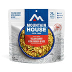 Mountain House Yellow Curry with Chicken & Rice | Freeze-Dried Backpacking & Camping Food | 6-Pack |Gluten-Free