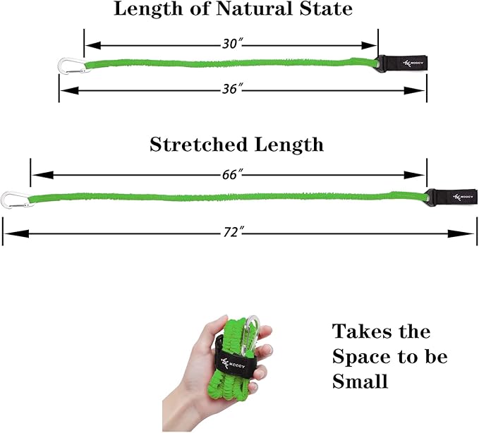 Kayak Paddle Leash Kayak Rod Leash Kayak Paddle Lanyard Stretchable Coiled Lanyard Leash Kayak Fishing Accessories for Kayak and Paddles