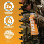 HOIST Premium Military Hydration Electrolyte Drink, Powerful IV-Level Hydration, Clinically Proven Performance Drink, Peach Mango, 16 Fl Oz (Pack of 12)